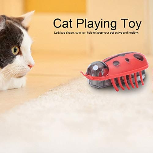 Zerodis 7-Piece Interactive Electric Cat Toy Set for Training and Chewing