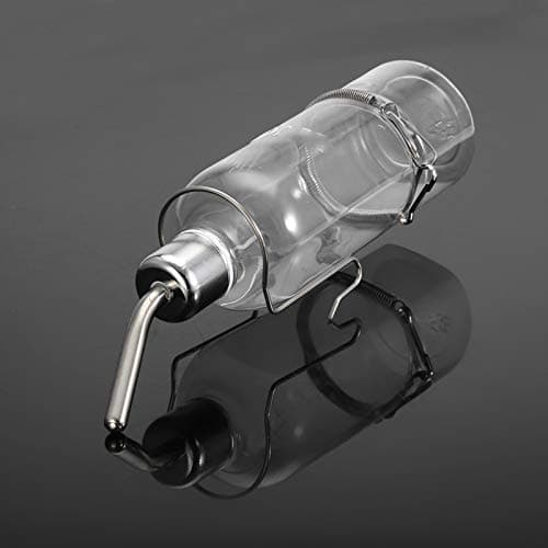 Parrot Automatic Water Feeder Bottle for Cats & Dogs Stainless Steel Nipple
