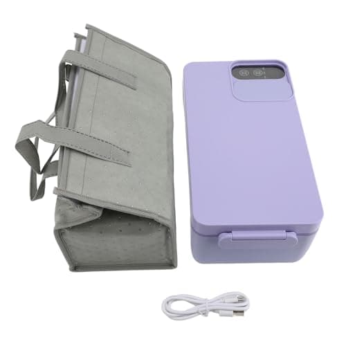 Electric Lunch Box for Office Workers — Purple