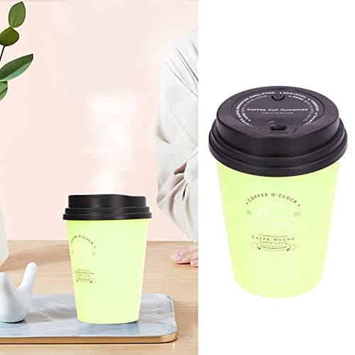 Green 300ml Car Coffee Cup Shaped Humidifier
