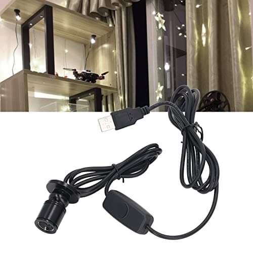 Zerodis 5V Mini USB Dimmable LED Spotlights for Indoor Accent Lighting with 6.6ft Cable (4000K)