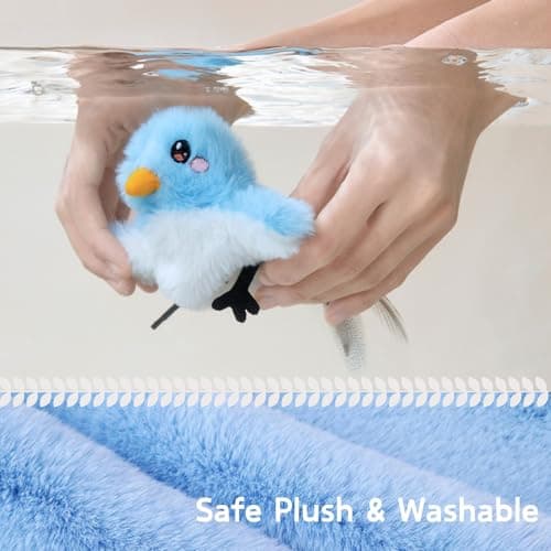 Leafur Rechargeable Flapping Bird Toy for Indoor Kittens