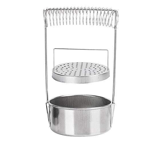 Zerodis Portable Stainless Steel Brush Washer for Oil Painting