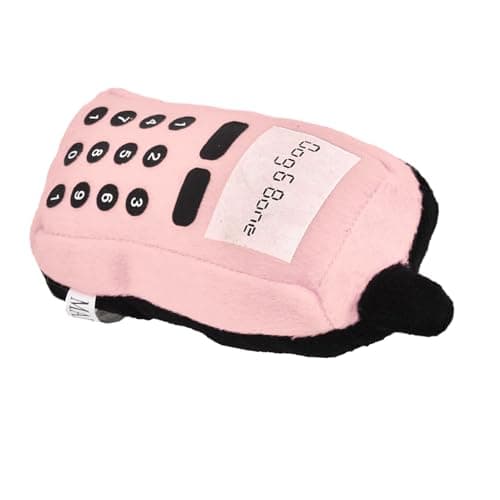Zerodis Interactive Sounding Plush Dog Chew Toy for Teeth Cleaning