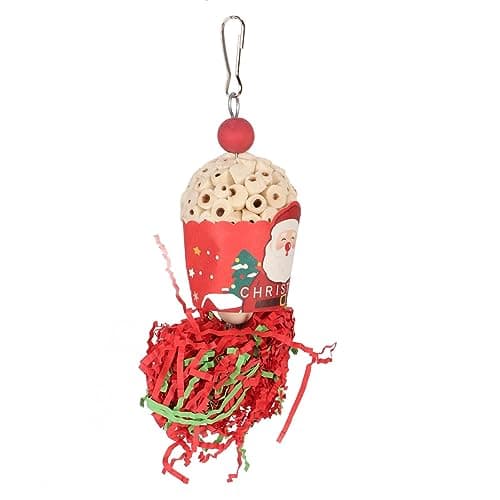 Zerodis Bright Colors Bird Chewing Toy for Relieving Boredom
