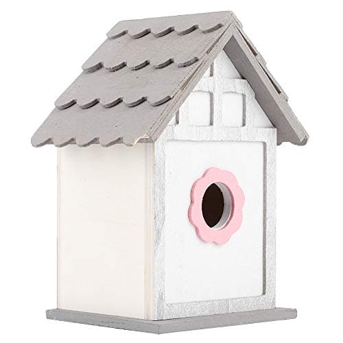Wooden Bird House for Parrots and Swallows, Outdoor Breeding Nesting Box