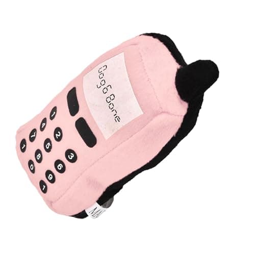 Zerodis Interactive Sounding Plush Dog Chew Toy for Teeth Cleaning