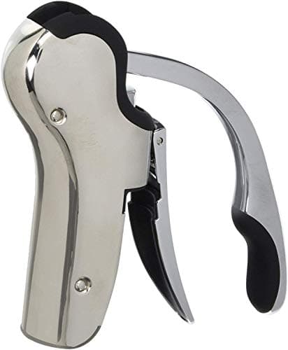 Stainless Steel Compact Wine Opener with Foil Cutter