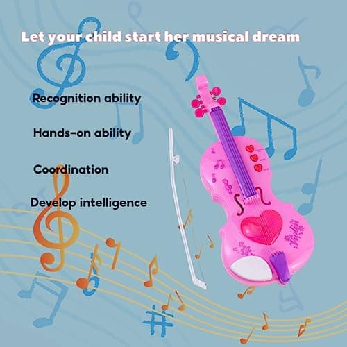 Electric Violin for Kids: Musical Instruments Simulated