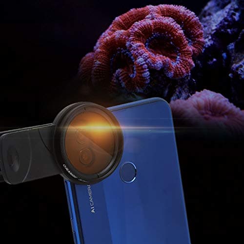 Zerodis Fish Photography Lens with Macro for Smartphone Aquarium Photography