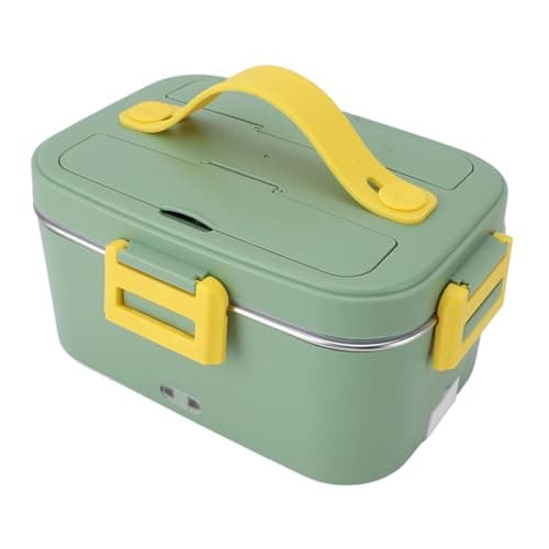 Zerodis Portable Electric Lunch Box – 360° Heating, No Water Needed (Green)
