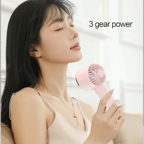 Zerodis Mini Handheld Fan with Ice Cooling & Semiconductor Refrigeration