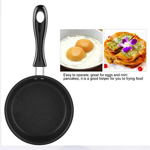 Portable Nonstick Mini Frying Pan for Breakfast Sandwiches and Burgers