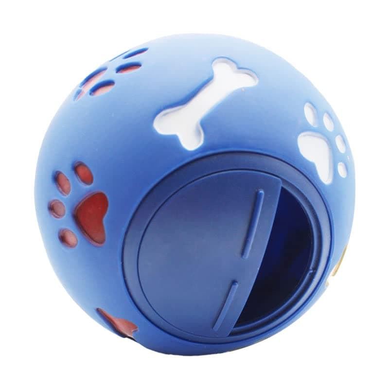 Zerodis Cute Bone and Ball Dog Puzzle Treat Dispensertoy Safe for Puppies