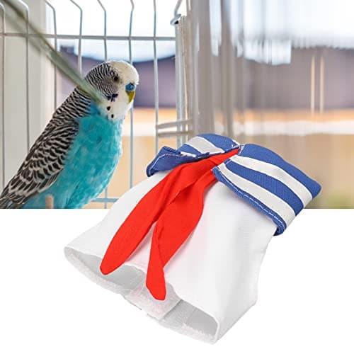 Cute Preppy Soft Fashionable Bird Diaper Suit for Small Pets (S)