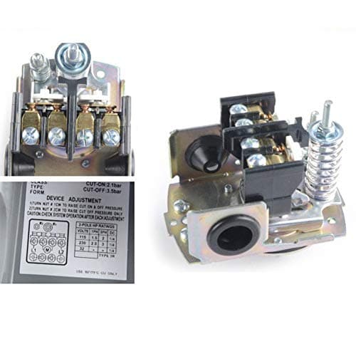 Zerodis Adjustable Pressure Control Switch, Automatic Power On/Off