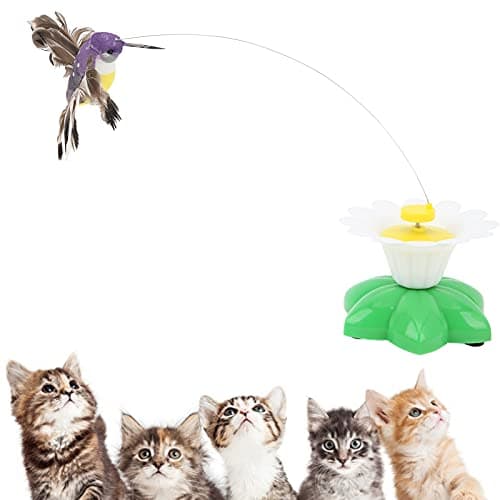 Electric Flying Bird Cat Toy for Kittens and Small Animals