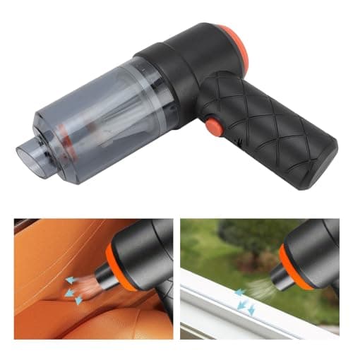 Zerodis High-Powered Cordless Car Vacuum, Quiet Suction for Pet Hair and Food Residuum