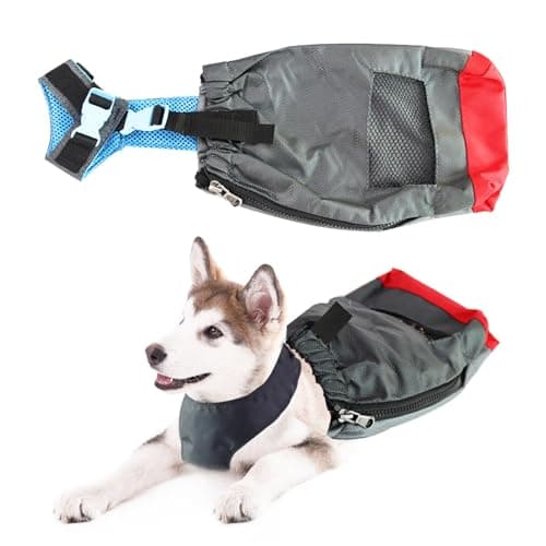 Adjustable Drag Bag for Paralyzed Dogs' Rear Legs - Comfortable Indoor Wheelchair Alternative for Disabled Pets (XL)