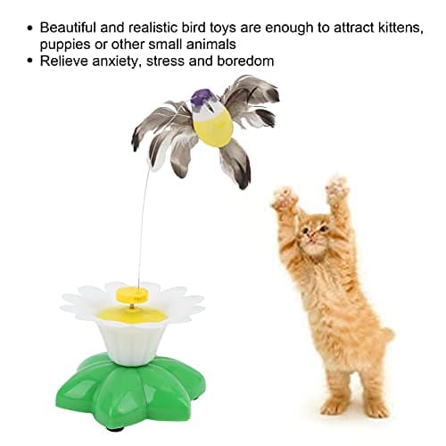 Electric Flying Bird Cat Toy for Kittens and Small Animals