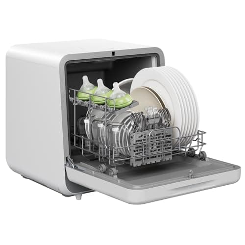Silonn Portable Mini Dishwasher with 5L Tank for Apartments/RVs