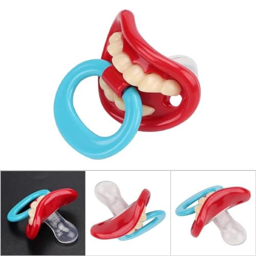 Soft Silicone Funny Pacifier for Newborn Toddler Teethers(#1)