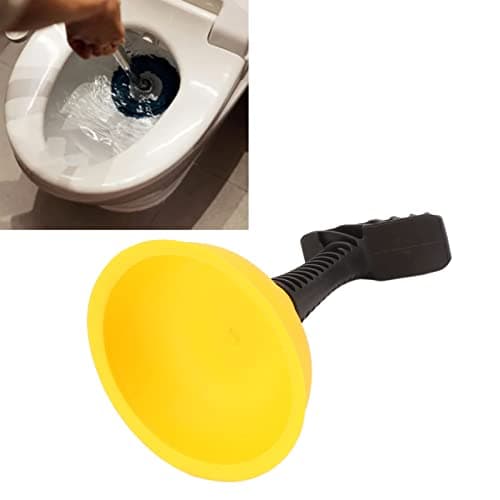 Mini Silicone Toilet Plunger for Bathroom with Slip-Proof Handle