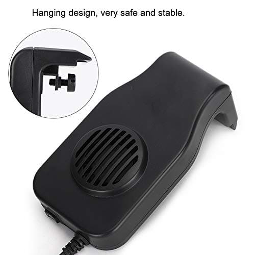 Zerodis Mini Aquarium Cooling Fan - Ultra Quiet Temperature Reducer for US Plug (100-240V)