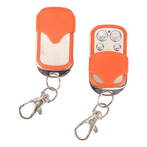 2pcs Automatic Door Remotes for Chicken Coop & Warehouse Doors with Key Clip