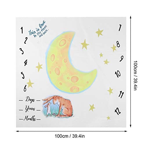 Super Soft Flannel Baby Blanket 100x100cm for Newborn Boy & Girl Photography Props