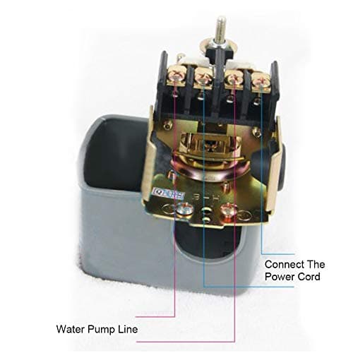 Zerodis Adjustable Pressure Control Switch, Automatic Power On/Off