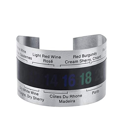 Stainless Steel LCD Digital Thermometer for Wine Beer Homebrewing Champagne Whisky