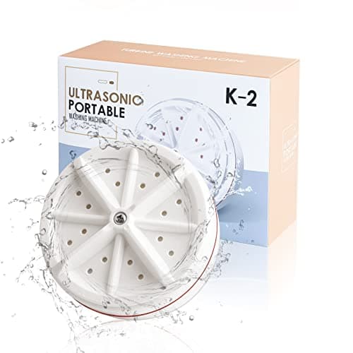 Ultrasonic Mini Portable Washer Disinfects with USB, Suitable for Home, Travel, and More