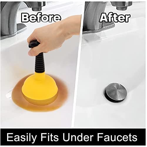 Mini Silicone Toilet Plunger for Bathroom with Slip-Proof Handle