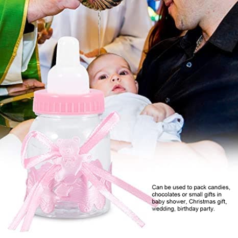 12Pcs Baby Bottle Shower Box Candy Gifts & Decorations