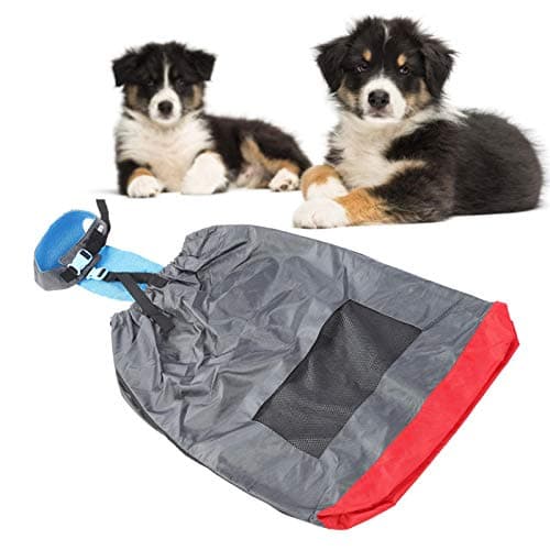Oxford Cloth Dog Drag Pouch for Indoor Injury Protection (Medium)