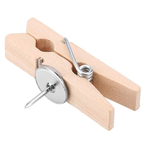 Wooden Clothespins for Crafts and Hanging Clothes