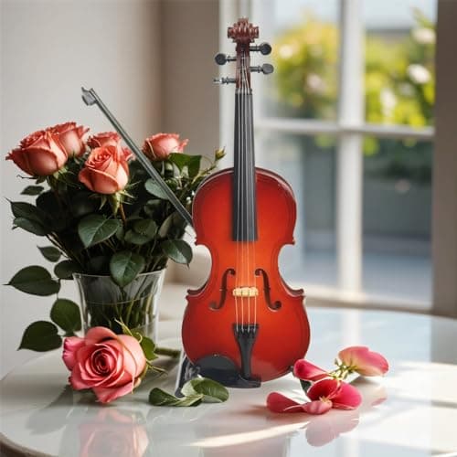 World's Smallest Violin with Sound (6CM)