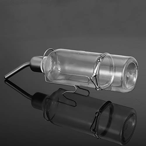 Automatic Pet Parrot Water Feeder with Stainless Steel Ball Nipple Cage