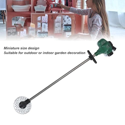 3PC High-Quality Mini Chain Saw Lawn Mower for Outdoor Decoration