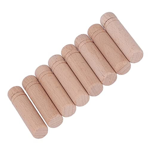 Zerodis 8-Piece Portable Wooden Needle Case for Household Sewing Needles