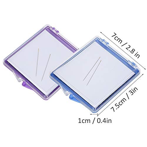 1. Zerodis Magnetic Needle Keeper for Cross Stitch, Sewing, Knitting Pin Organizer
2. Zerodis Foam Needle Felting Pads, Thick and Firm Base for DIY Craft Needle Felting