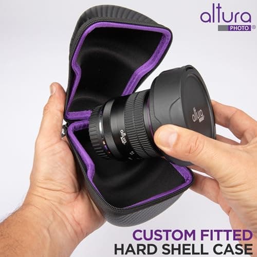 Altura Photo 8mm f/3.0 Wide Angle Aspherical Fisheye Lens for Canon EOS DSLRs