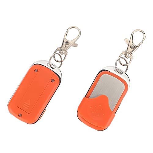 2pcs Automatic Door Remotes for Chicken Coop & Warehouse Doors with Key Clip