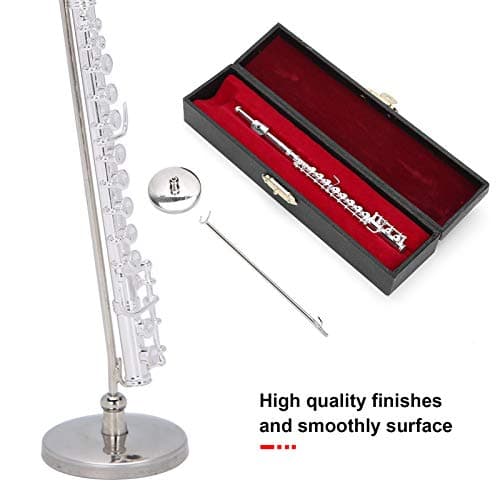 Copper Mini Flute with Stand & Case Home Ornament