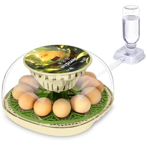 Smart Automatic Turner Incubator for Hatching 12 Eggs (M12 Pro) — SylvanJoy