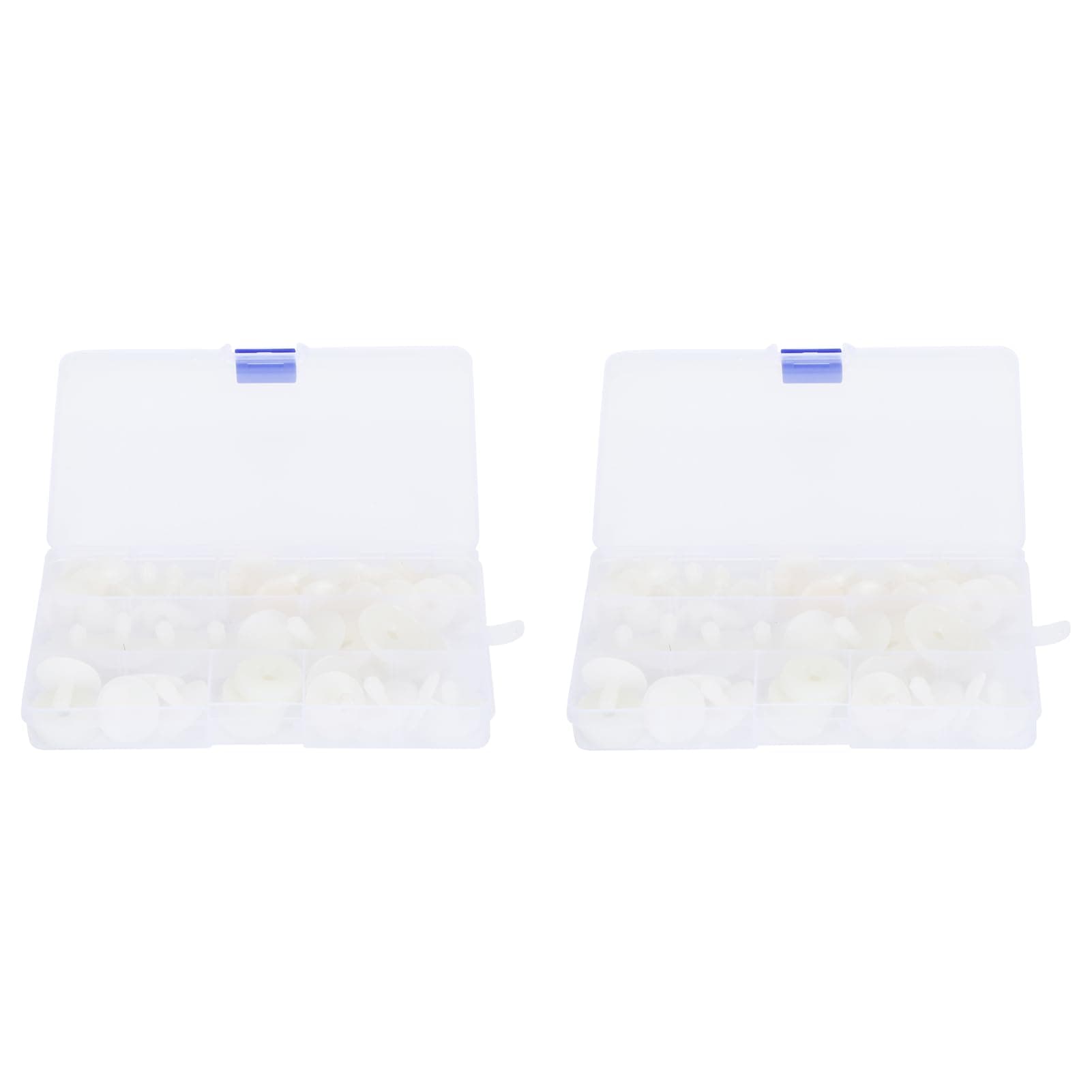 Zerodis White Plush Bear Joints Set for Doll Making Supplies