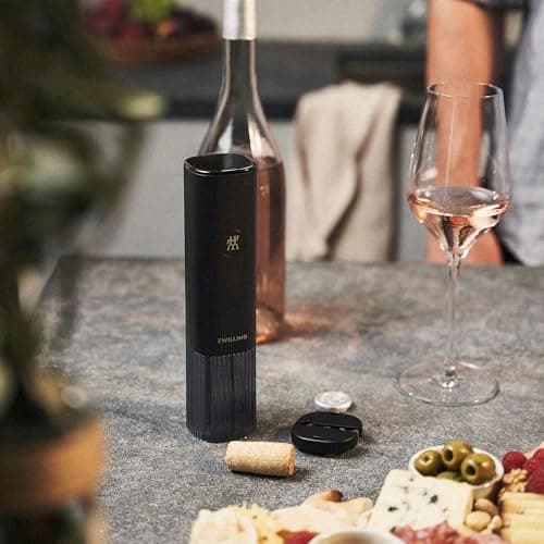 ZWILLING Enfinigy Wine Bottle Opener, Black