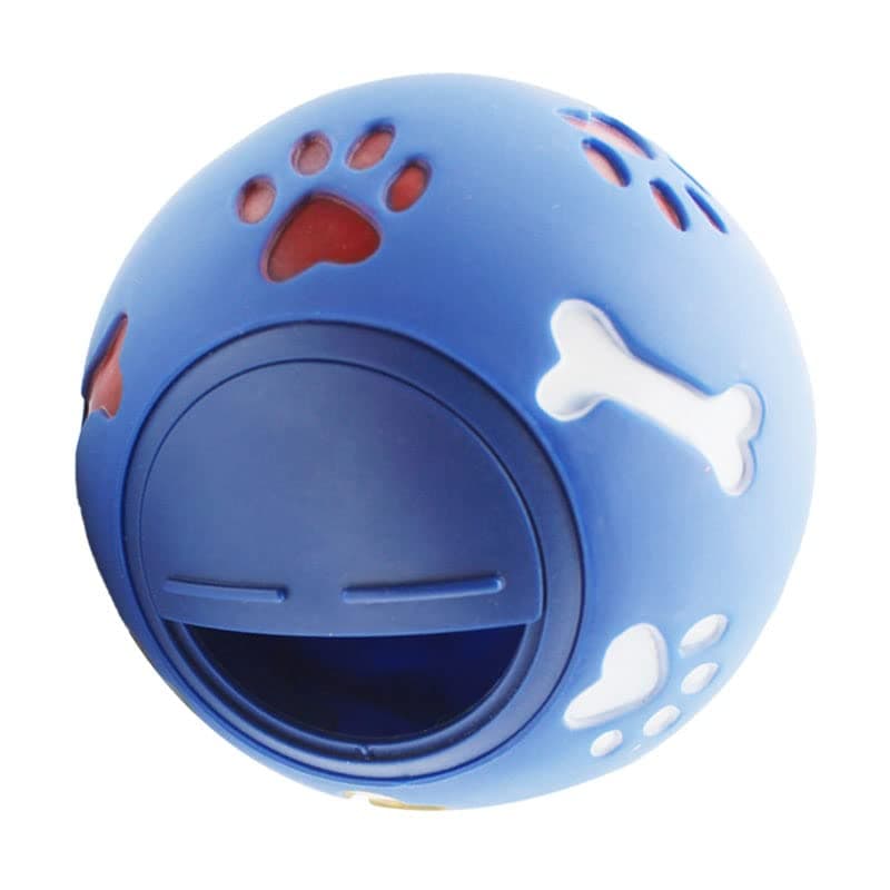 Zerodis Cute Bone and Ball Dog Puzzle Treat Dispensertoy Safe for Puppies
