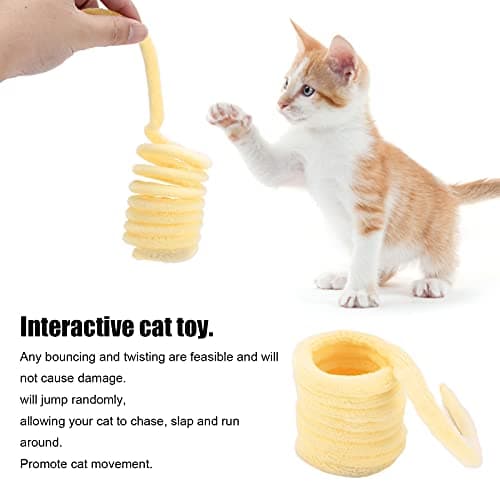 Zerodis Colorful Spring Cat Toy for Kittens